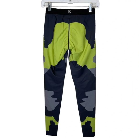 Ultracor Camo Tech Leggings Green/Grey/Black Size 4 - Picture 4 of 6